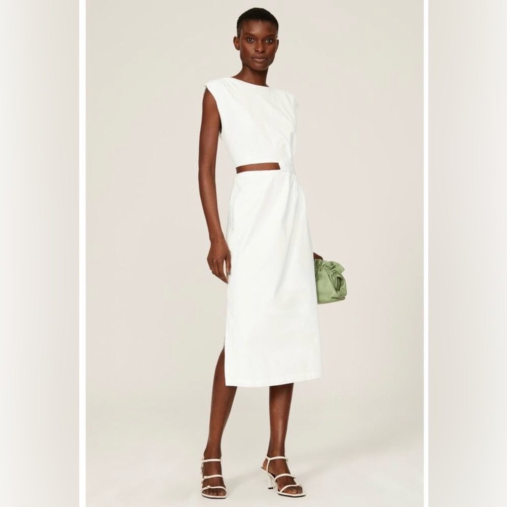 Love, Whit by Whitney Port Cut Out Sheath Midi